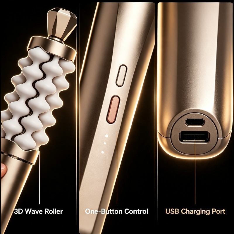Luxury Skincare Devices - เครื่องนวดหน้าและลำคอระดับพรีเมียมสุดหรู อุปกรณ์ยกกระชับและปรับรูปหน้าเพื่อความงาม ลดเลือนริ้วรอย สำหรับการดูแลสุขภาพผิวที่บ้าน