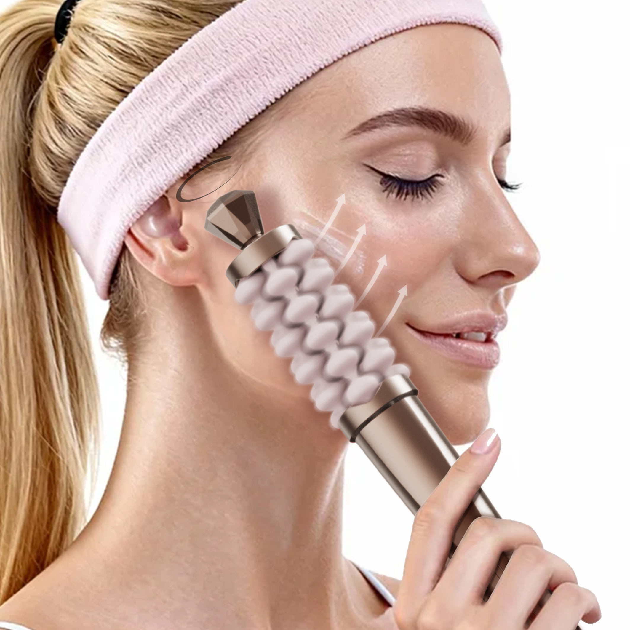 Luxury Skincare Devices - ไม้กดจุดนวดหน้าหรูหรา เครื่องนวดเพื่อสุขภาพ รุ่น SJ39 อุปกรณ์นวดหน้าและคอสำหรับดูแลผิวที่บ้าน