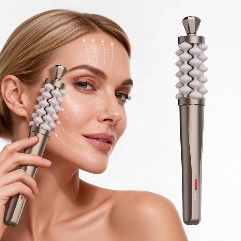 Luxury Skincare Devices - แท่งนวดหน้าและคอสำหรับดูแลผิวที่บ้าน อุปกรณ์นวดยกกระชับผิวหน้าสุดหรู อุปกรณ์นวดเพื่อสุขภาพ