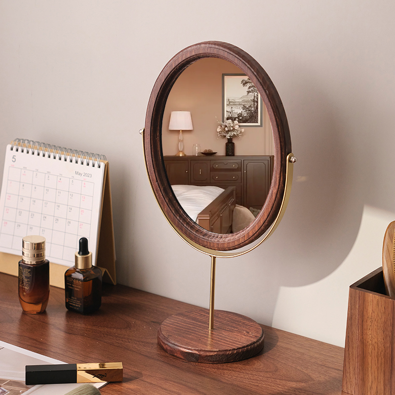 กระจกแต่งหน้าตั้งโต๊ะทรงรี สไต - Luxury Skincare Products บทวิจารณ์และราคา