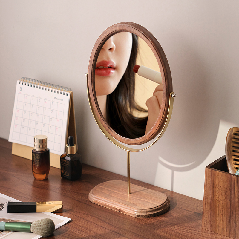 กระจกแต่งหน้าตั้งโต๊ะทรงรี สไต - Luxury Skincare Products บทวิจารณ์และราคา