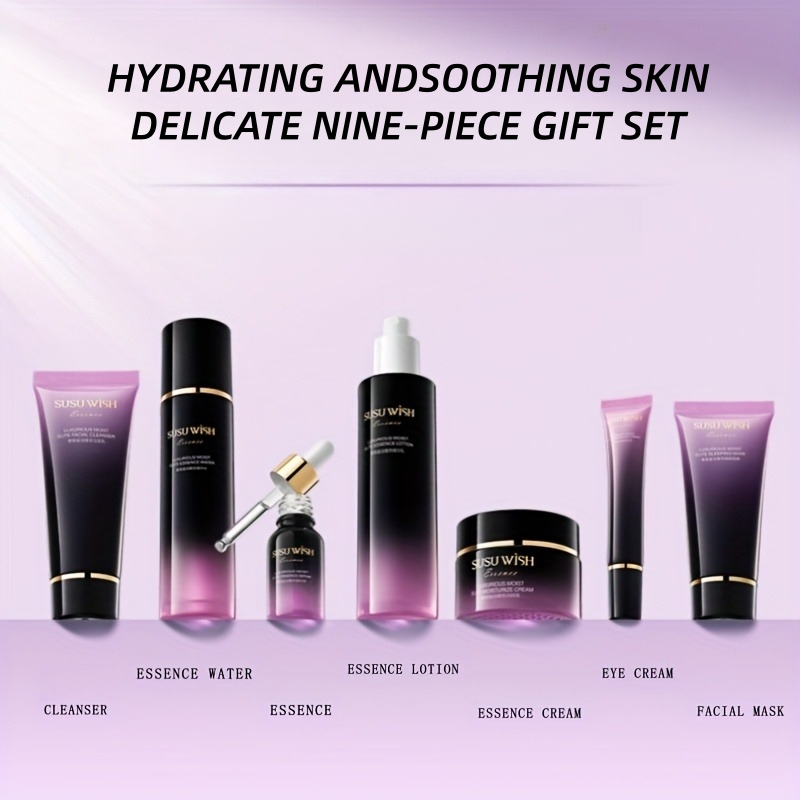 ชุดเอสเซนส์บำรุงผิว 9 ชิ้น หรู - Luxury Skincare Ingredients บทวิจารณ์และราคา