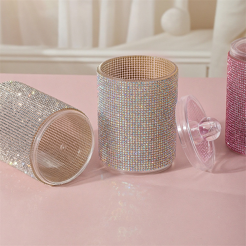 กล่องเก็บสำลีเพชรหรูหรา กล่องเ - Luxury Skincare Containers บทวิจารณ์และราคา