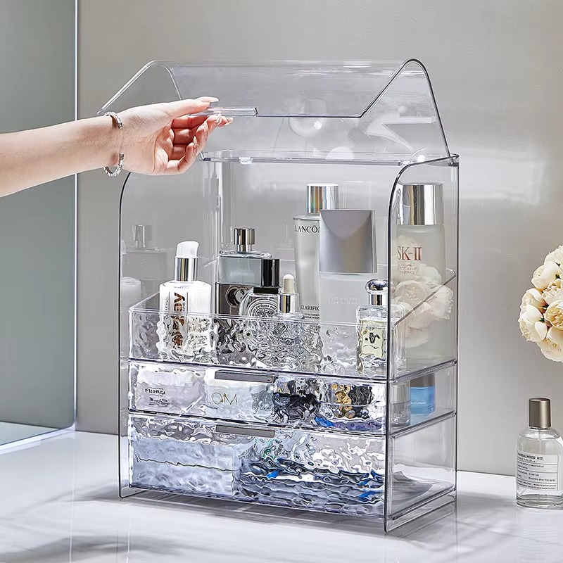 กล่องเก็บเครื่องสําอางระลอกน้ํ - Luxury Skincare Containers บทวิจารณ์และราคา