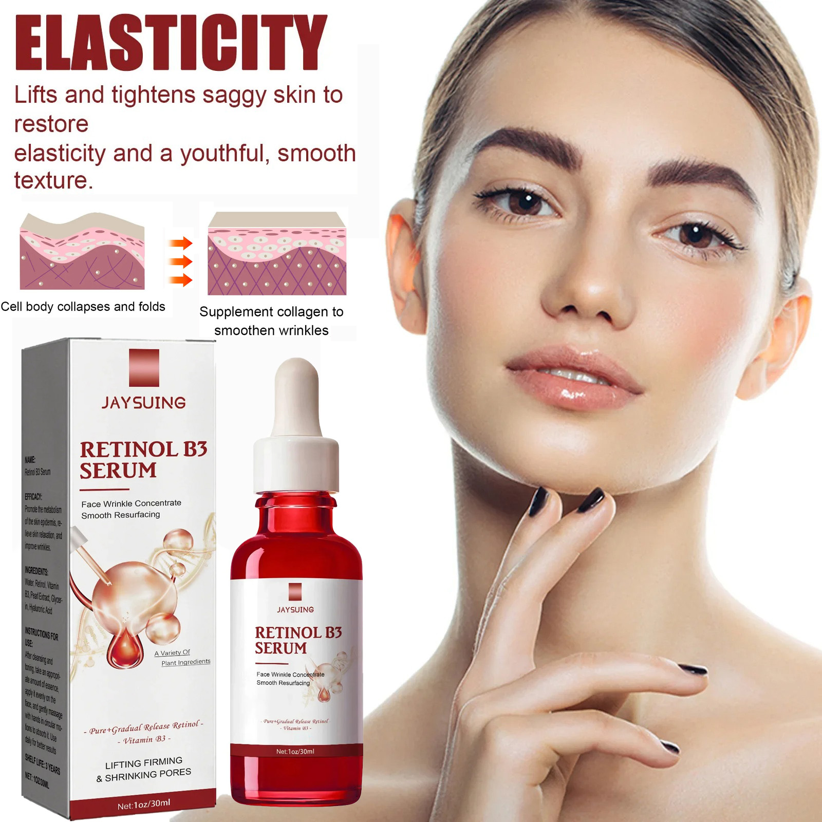 ลบริ้วรอย Essence Anti A-ging  - The Ordinary Serum Hyaluronic Acid บทวิจารณ์และราคา