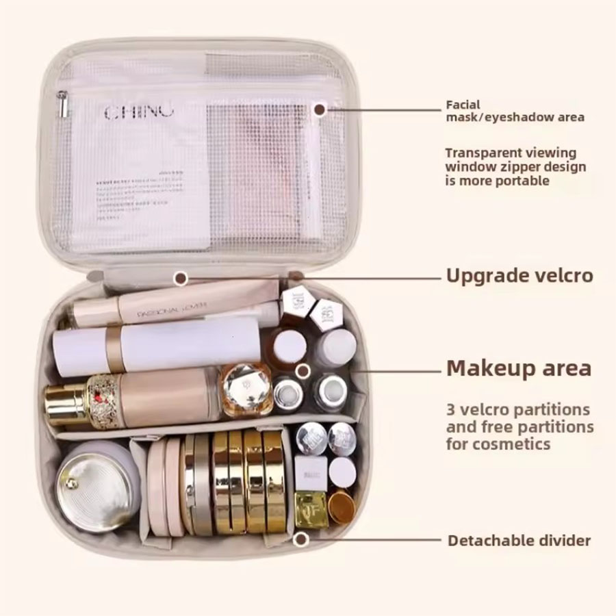 ใหม่กระเป๋าเครื่องสำอางของผู้ห - Luxury Skincare Containers บทวิจารณ์และราคา