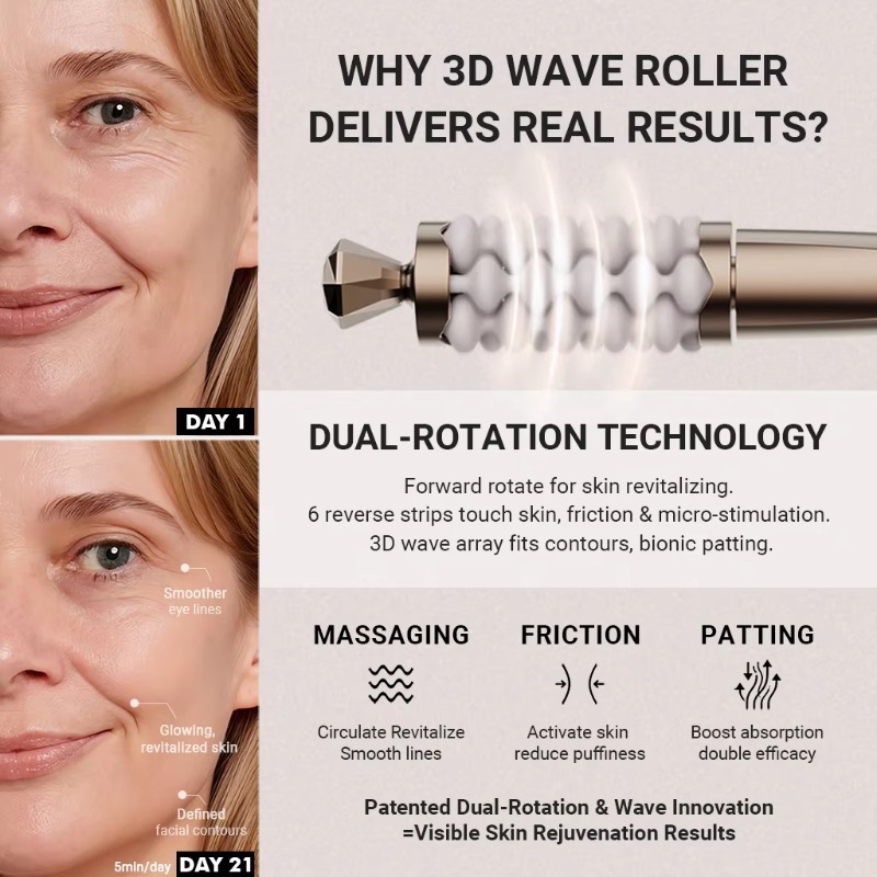 แท่งนวดหน้าและคอสำหรับดูแลผิวท - Luxury Skincare Devices บทวิจารณ์และราคา