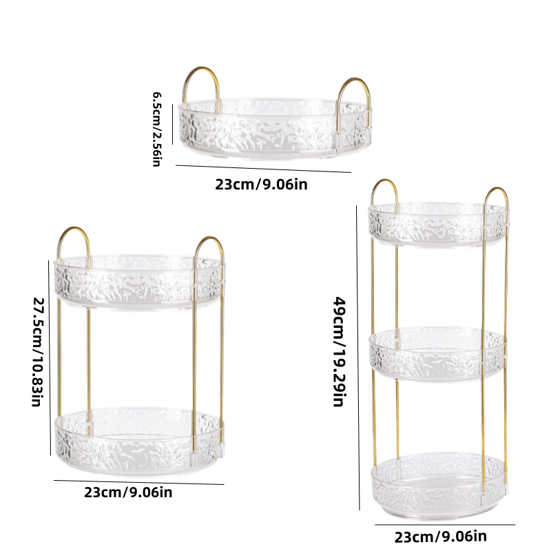 1ชิ้นกล่องเก็บของบนโต๊ะใส่เครื - Luxury Skincare Containers บทวิจารณ์และราคา